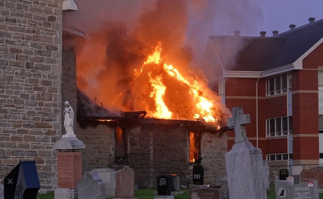Sainte Philomene Catholic Church Suffers Arson in Mercier, Quebec