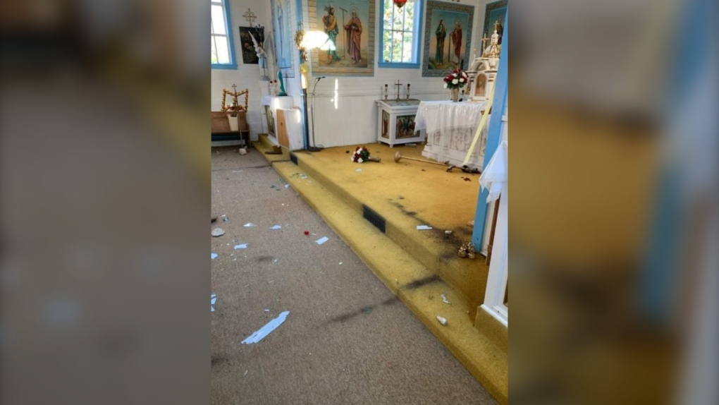 St. Nicholas Ukrainian Catholic Church Broken Into with Extensive Damage in Winnipeg, Manitoba