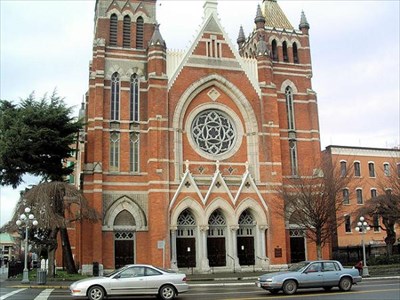 St. Andrew’s Cathedral Among those Targeted with Graffiti in Victoria, British Columbia
