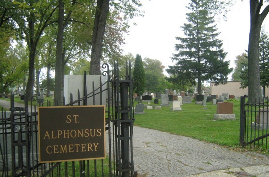 St. Alphonsus Roman Catholic Cemetery Sees Damages in Windsor, Ontario