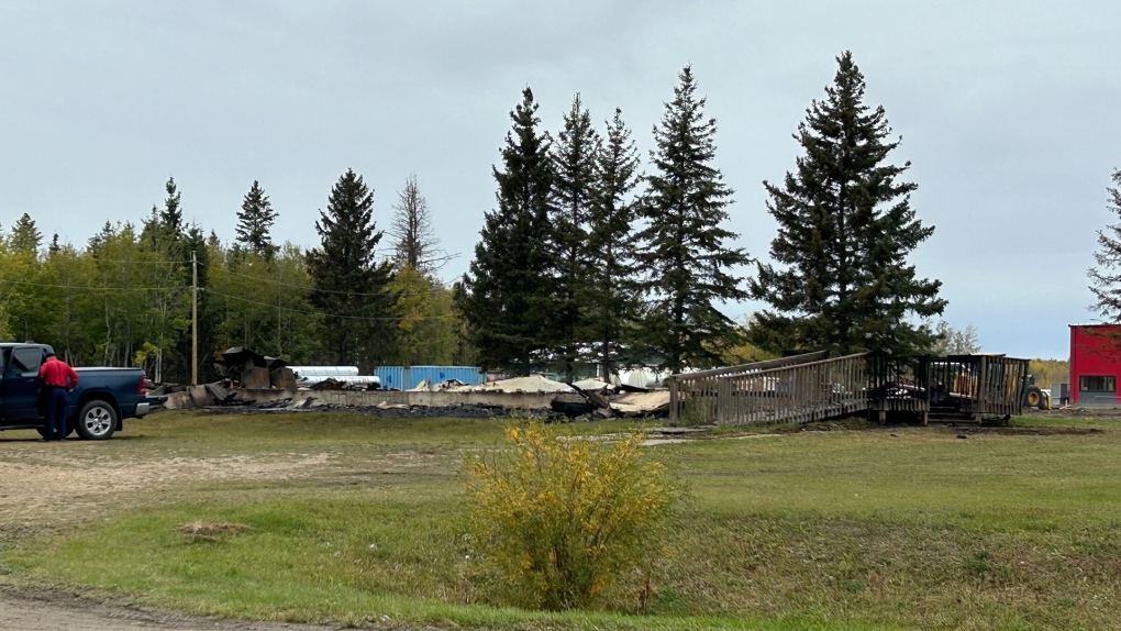 Roman Catholic Church Burned Down in Morinville, Alberta