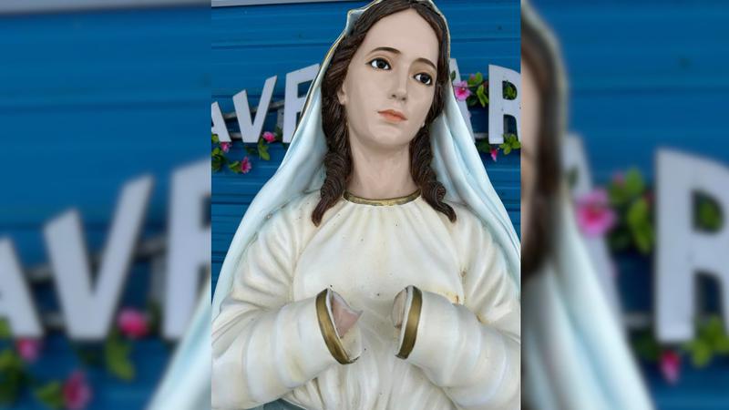 Our Lady of Lourdes Shrine Statue Suffers Property Damage